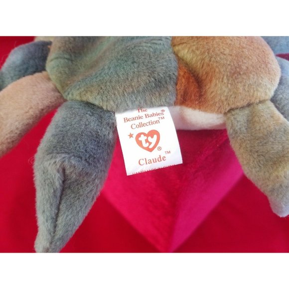 Claude the Crab - Rare Original TY Beanie Babies Collection- Vintage 1996 #4083 - Picture 4 of 10